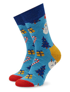 Чорапи дълги детски Happy Socks KBIO01-6300 Син