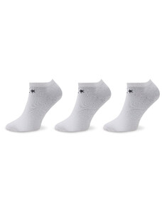 Комплект 3 чифта къси чорапи мъжки Converse E747W Бял
