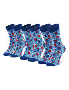 Комплект 3 чифта дълги чорапи мъжки Rainbow Socks Xmas Socks Balls Mix Gifts Pak 3 Цветен
