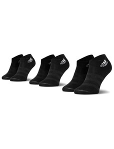 Комплект 3 чифта къси чорапи унисекс adidas Light Ank 3Pp DZ9436 Black/Black/Black