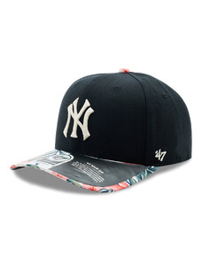 Шапка с козирка 47 Brand MLB New York Yankees Coastal Floral Snap 47 MVP DP B-CFLDP17GWP-BK Black