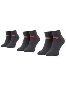 Комплект 3 чифта къси чорапи унисекс Levi's 37157-0181 Jet Black