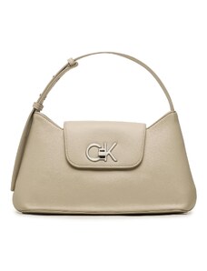 Дамска чанта Calvin Klein Re-Lock Shoulder Bag Md K60K610769 PEA