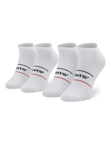 Комплект 2 чифта къси чорапи унисекс Levi's 701203953 White/Blue/Red
