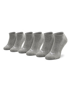 Комплект 3 чифта къси чорапи унисекс Puma 907942 03 Middie Grey Melange