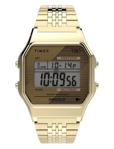 Часовник Timex T80 TW2R79200 Gold/Gold