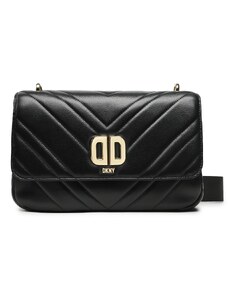 Дамска чанта DKNY Delphine Shoulder Ba R23EBK75 Blk/Gold BGD