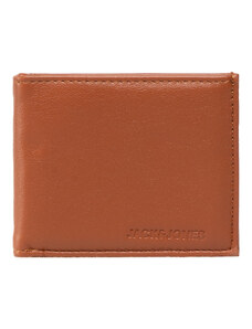 Малък мъжки портфейл Jack&Jones Jaczack Wallet 12213118 Cognac