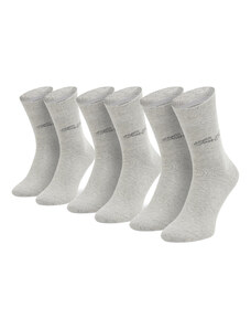 Комплект 3 чифта дълги чорапи дамски Tom Tailor 9703 Grey 285