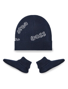 Комплект шапка и чорапи Boss J98386 Navy 849