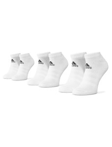 Комплект 3 чифта къси чорапи унисекс adidas Cush Low 3Pp DZ9384 White/White/White