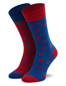 Чорапи дълги мъжки Dots Socks D20WF-SX-028 Син