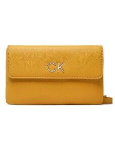 Дамска чанта Calvin Klein Re-Lock Dbl Crossbody Bag Pbl K60K609140 KB7