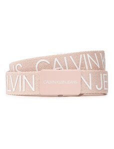 Calvin Klein Jeans Детски колан Calvin Klein Logo Ck Belt IU0IU00316 TRN