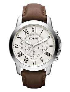 Часовник Fossil Grant FS4735 Dark Brown/Silver/Steel