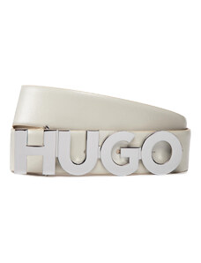 Мъжки колан Hugo Zula Belt 3.5cm C-Zl 50482438 Open White 110