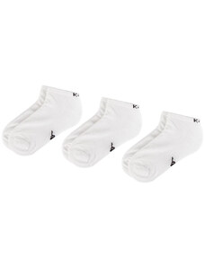 Комплект 3 чифта къси чорапи унисекс Kappa 704275 White 001