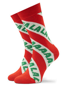 Дълги чорапи unisex Happy Socks FAL01-4300 Червен