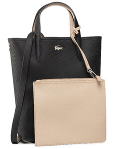 Дамска чанта Lacoste Vertical Shopping Bag NF2991AA Black. Warm Sand A91