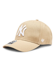 Шапка с козирка 47 Brand MLB New York Yankees '47 MVP SNAPBACK B-MVPSP17WBP-KH Khaki