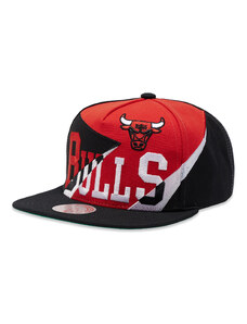 Шапка с козирка Mitchell & Ness NBA Multiply Bulls HHSS4521 Red