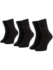 Комплект 3 чифта дълги чорапи дамски Tom Tailor 9703 Black 610