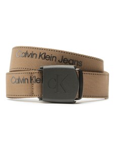 Мъжки колан Calvin Klein Jeans Plaque Logo Webbing Belt 38Mm K50K510473 GC7