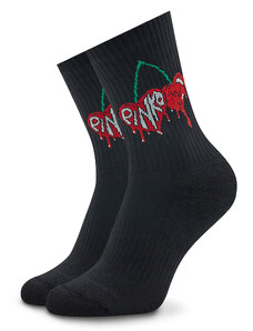Чорапи дълги дамски Pinko Aimee 101204 A0VD Black/Red Multi ZR3