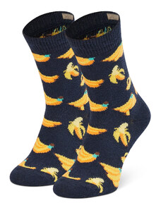 Чорапи дълги детски Happy Socks KBAN01-6001 Черен