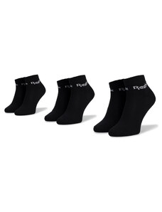 Комплект 3 чифта къси чорапи унисекс Reebok Act Core Ankle Sock 3p FL5226 Black