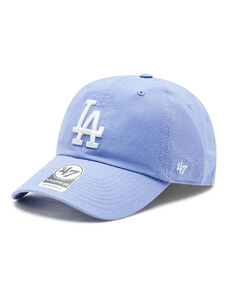 Шапка с козирка 47 Brand MLB Los Angeles Dodgers '47 CLEAN UP B-RGW12GWS-LVB Lavender