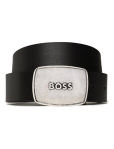Мъжки колан Boss Icon 50491888 Black 001