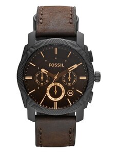 Часовник Fossil Machine FS4656 Dark Brown/Black