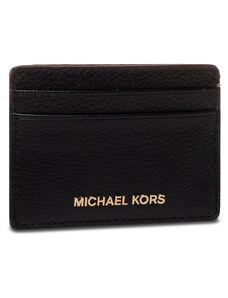 Калъф за кредитни карти MICHAEL Michael Kors Jet Set 34F9GF6D0L Black