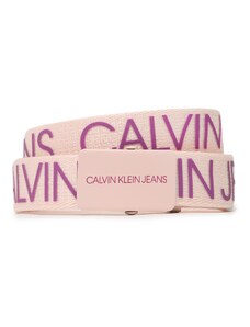 Детски колан Calvin Klein Jeans Canvas Logo Belt IU0IU00125 TCE