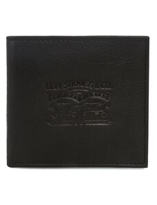 Малък мъжки портфейл Levi's 77173-0363 Regular Black