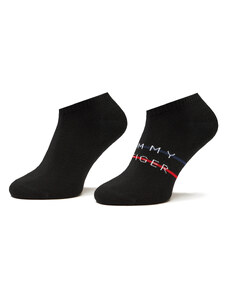 Комплект 2 чифта къси чорапи мъжки Tommy Hilfiger 701222188 Black 003