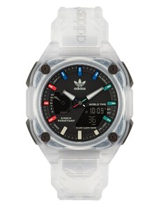 Часовник adidas Originals City Tech One Watch AOST23057 White