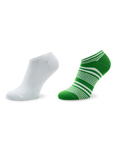 Комплект 2 чифта къси чорапи мъжки Tommy Hilfiger 701222637 Green 003
