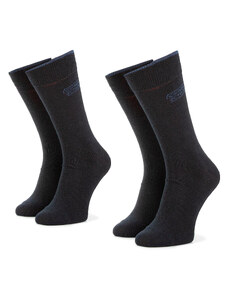 Комплект 3 чифта дълги чорапи мъжки Camel Active 6593 Dark Blue 545