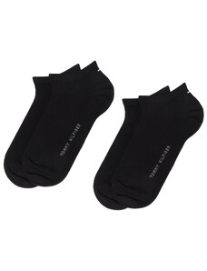 Комплект 2 чифта къси чорапи мъжки Tommy Hilfiger 342023001 Black 200