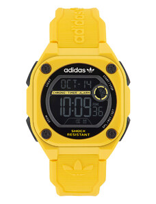 Часовник adidas Originals City Tech Two Watch AOST23060 Yellow