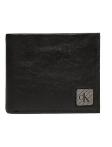 Малък мъжки портфейл Calvin Klein Jeans Logo Hardware Bifold Rfid K50K510138 BDS