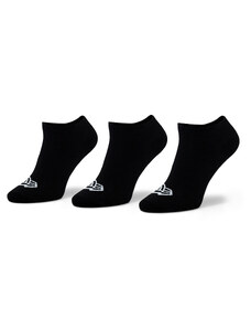 Комплект 3 чифта къси чорапи дамски New Era Flag Sneaker 13113640 BLK