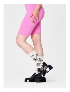 Дълги чорапи unisex Happy Socks CAT01-9100 Бежов