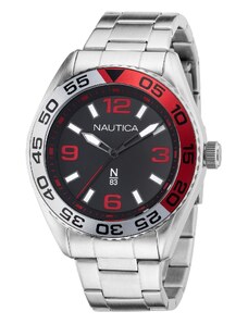 Часовник Nautica NAPFWS306 Silver/Black