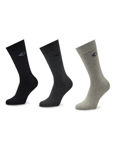 Комплект 3 чифта дълги чорапи мъжки Converse E745H-3020 Цветен