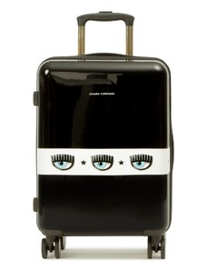 Самолетен куфар за ръчен багаж Chiara Ferragni 74SB0LA1 Nero