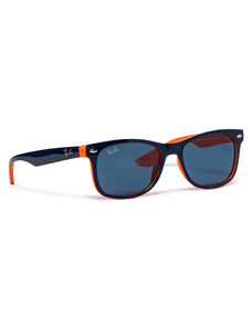 Слънчеви очила Ray-Ban Junior New Wayfarer 0RJ9052S 178/80 Blue On Orange/Blue