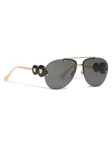 Слънчеви очила Versace 0VE2250 100287 Gold/Dark Grey